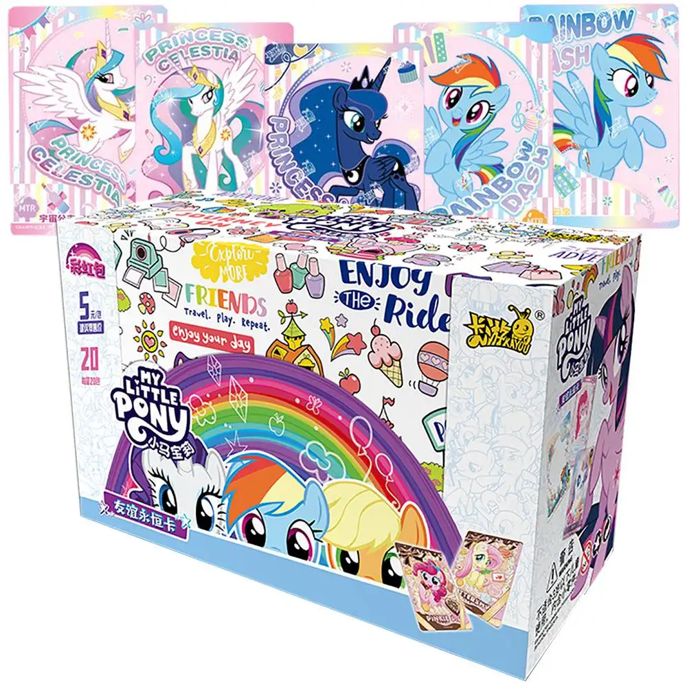 

Wholesale American Animation Card for Children Beautiful Friendship Is Eternal Rare Limited Game Collection Card Toys for Family