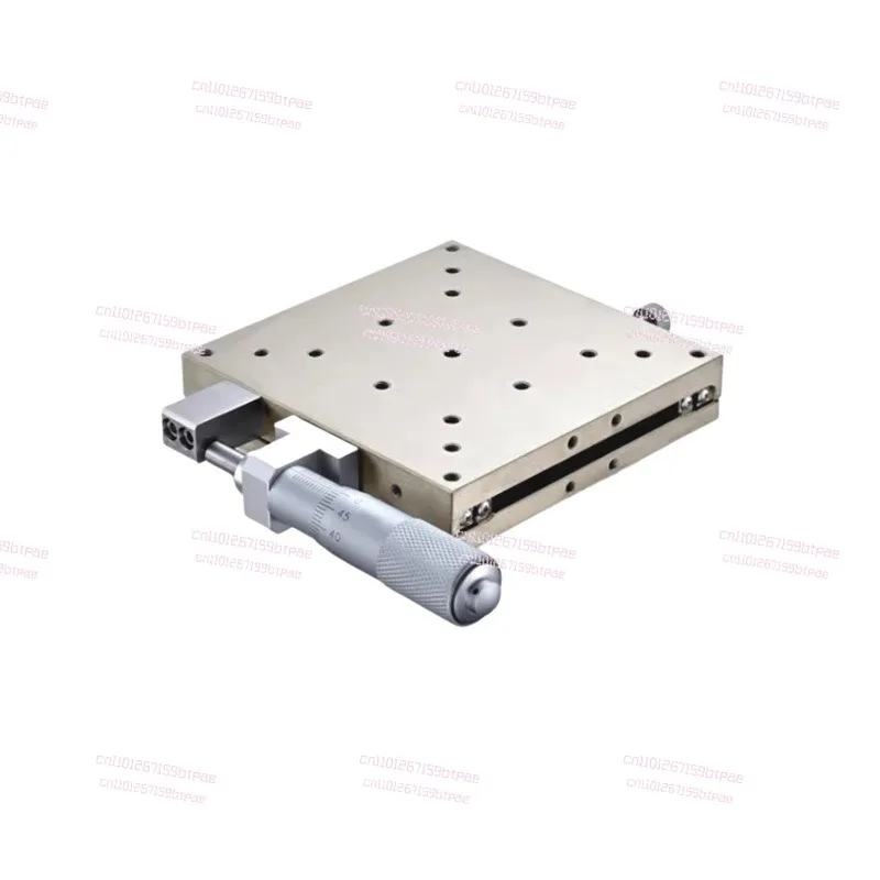 X-axis Stainless Steel Moving Platform LBX100-LR Manual High Precision Fine Adjustment Sliding Table Optical