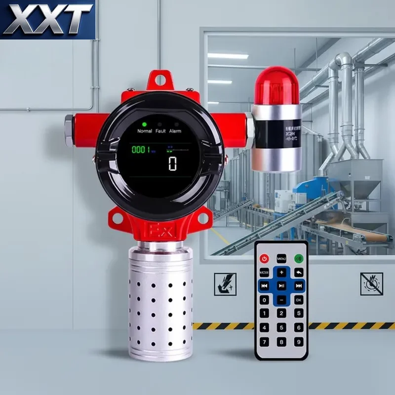 XXT Explosion-proof Diffusion Dust Concentration Sensor, 0-6000ug/m³ PM2.5 Monitor for Factory Environmental Inspection