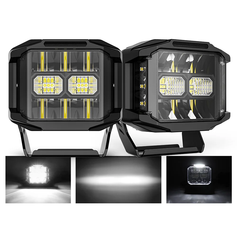 LED Fog Light Offroad 5D LED Off Road Fog Lamp for Motorcycle