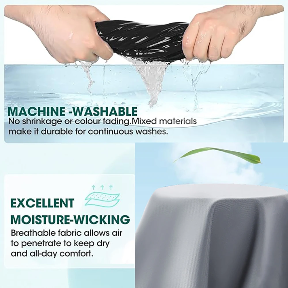 Long Leg Boxer Briefs For Men Pack - Men'S Underwear Ultra Soft, Mesh Breathable, Quick-Dry Underwear 4-Way Stretch