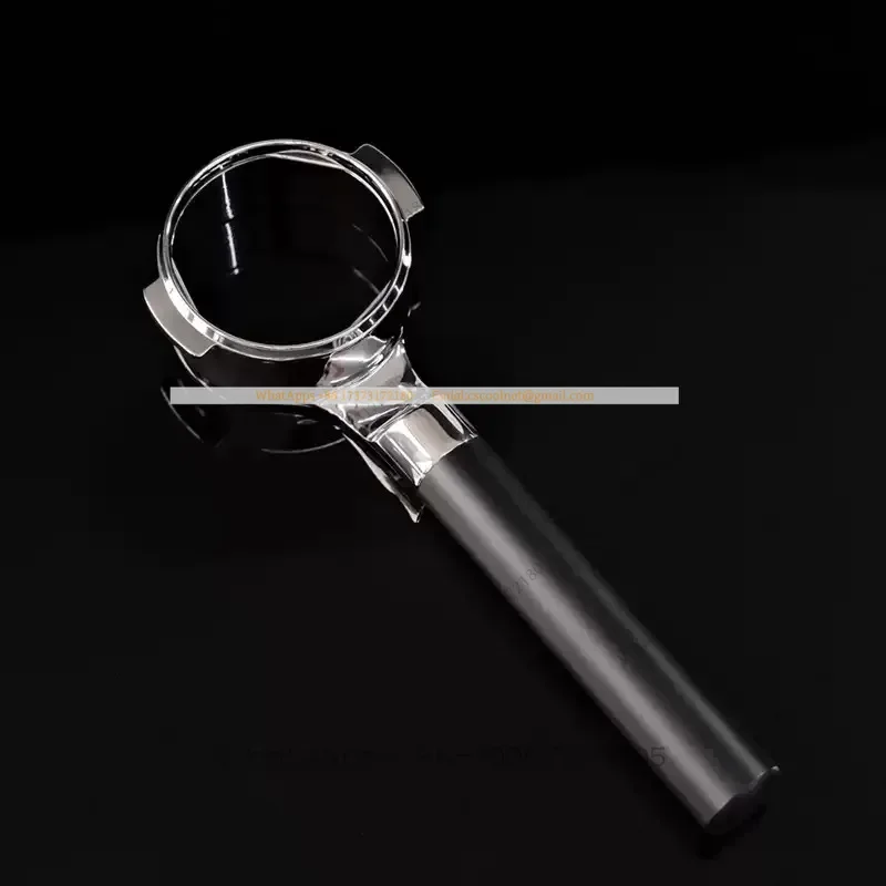 Matte Black POM Handle Bottomless Portafilter Fit E61 Group Head 58mm Espresso Coffee Filter Holder Coffee Accessory