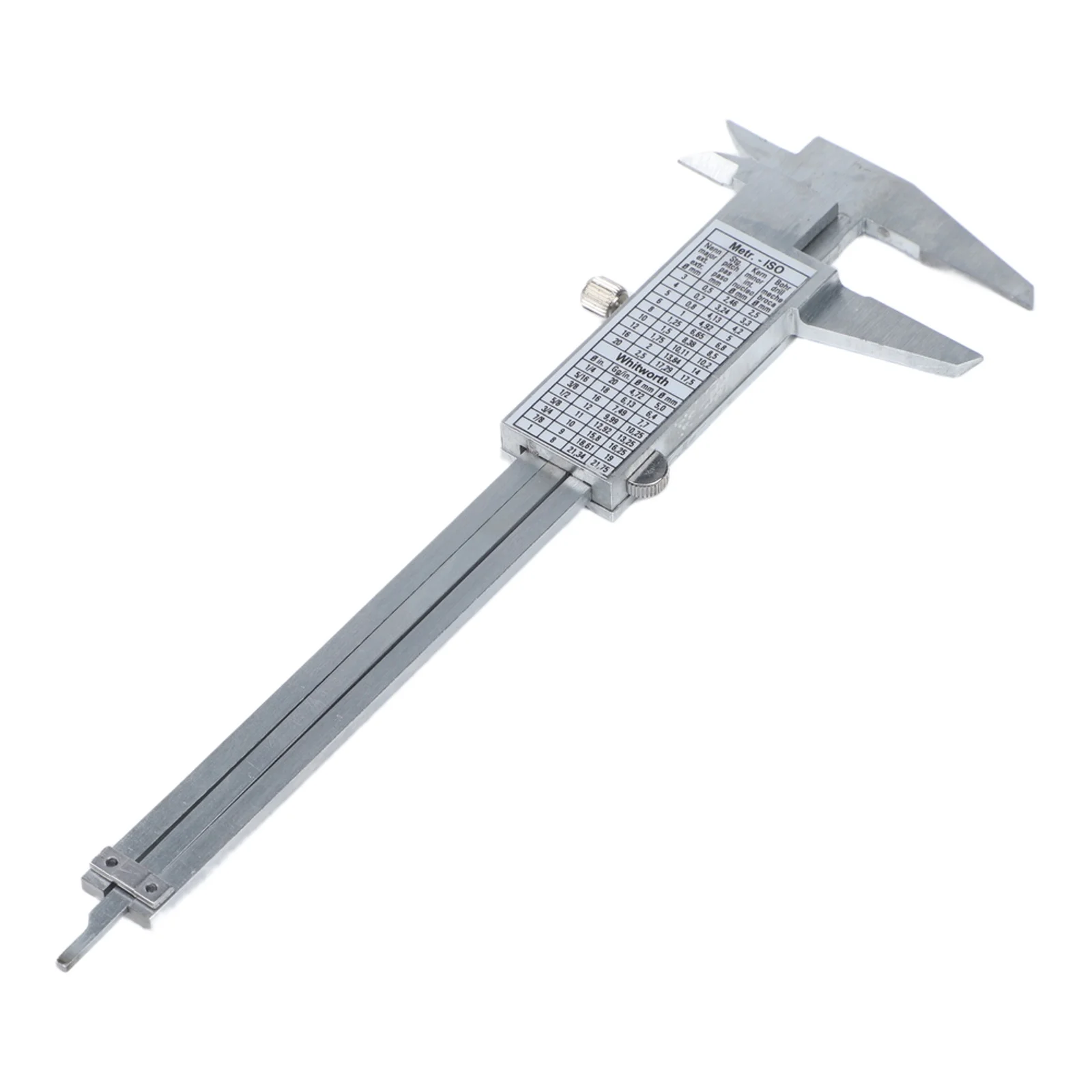 0-100mm Vernier Caliper for For mini Metal Depth Gauge with Clear Markings and Low Resistance Sliding Mechanism