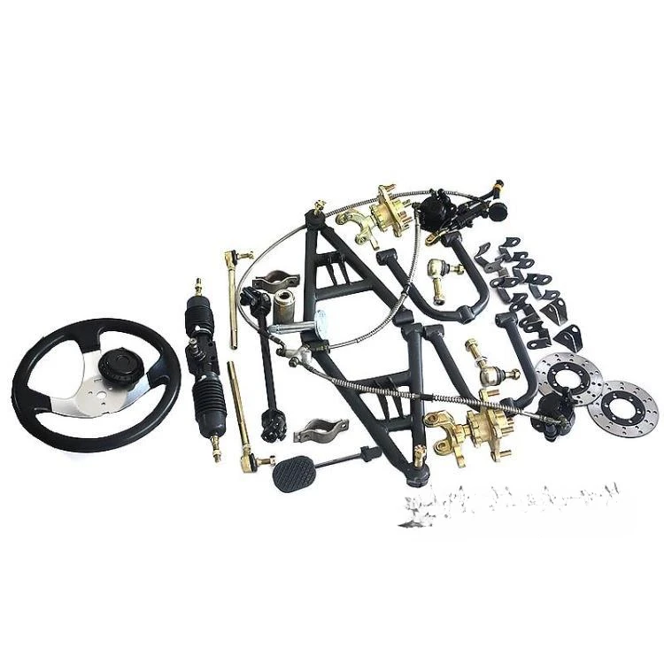 

Suitable for DIY electric motorcycle, quad wheel ATV accessories, go-kart modification, front suspension, rocker arm steering