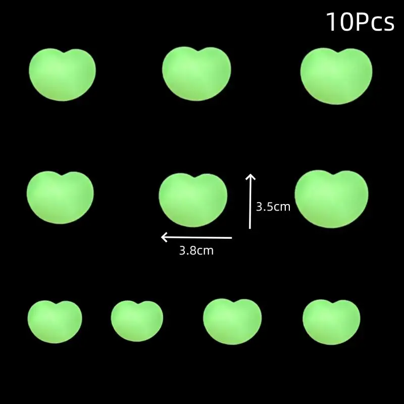 10X Fun Noctilucent Butt Mochi Squishy Squeeze Stereo Relieve Stress Peach Bum Sticker Mobile Phone Decoration Accessories Toy'