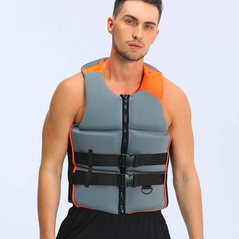 New Life Jackets with High Buoyancy, Professional Collision Prevention, Fishing, Motorboat Vest, Swimming, Surfing Boat