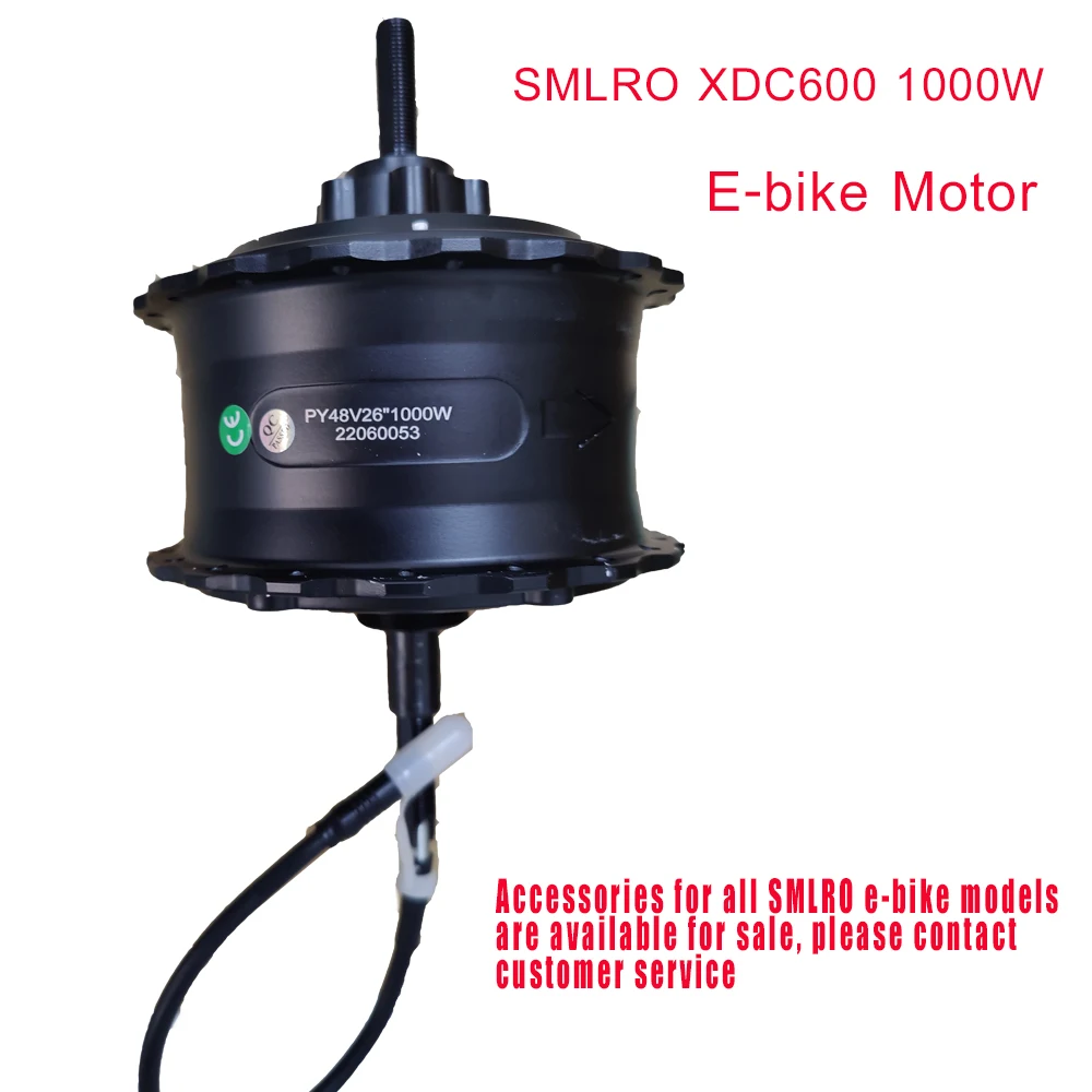 

Original Accessories 48V 350W 1000W High Speed Brushless Gear Hub Fat Bike Motor E-bike Rear Wheel Drive for Smlro XDC600