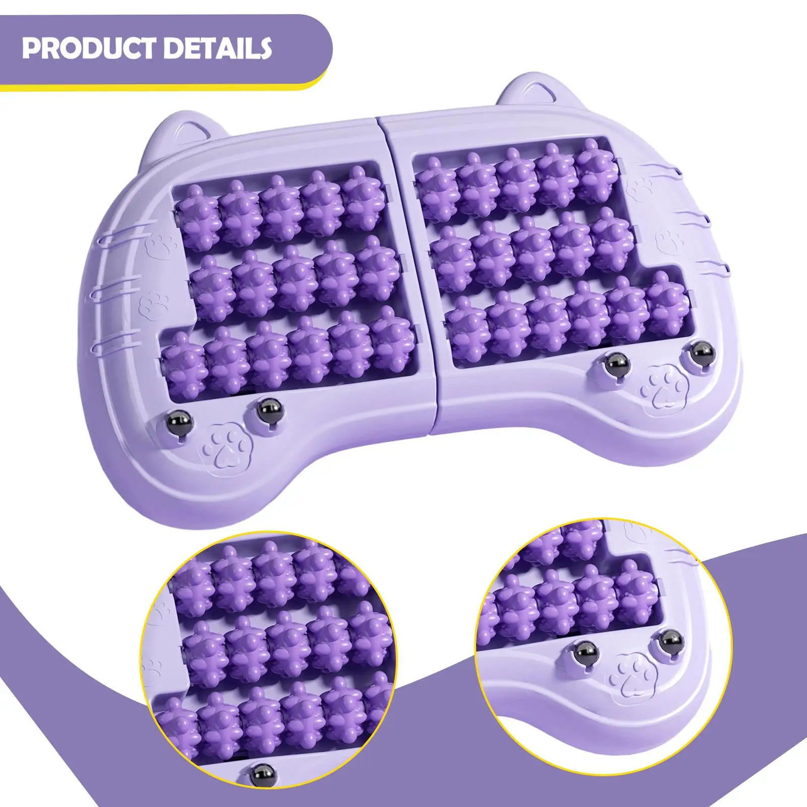 

Foot Roller for Deep Tissue Massage Multifunctional Manual Foot Massager for Home Office Gym