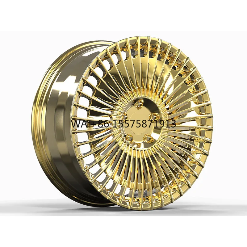 

Колесные диски BR Customized Polish Gold Forged Alloy для гоночных автомобилей, 15-22 дюйма, 5x112, для легковых автомобилей, 16, 17, 18, 19, 20, 21, 22 дюйма