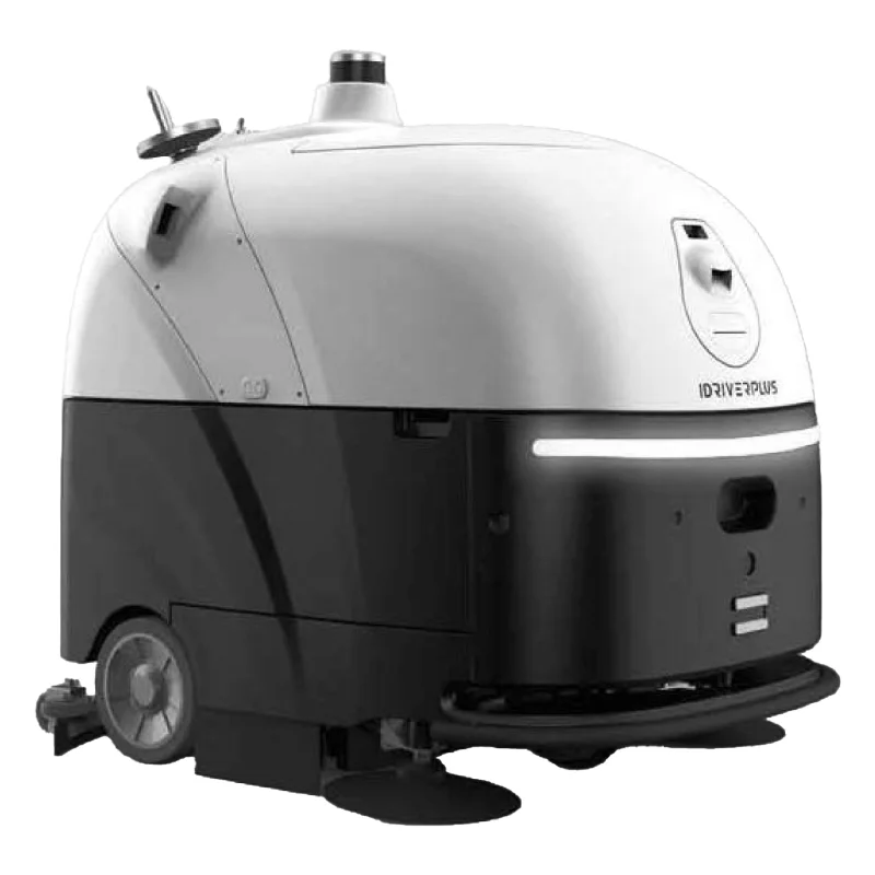DRIVERPLUS SC80 Autonomous Floor Scrubber Robot L4 Self-Driving Commercial Cleaning Machine 4000㎡/h EU Certified 1-Year Warranty