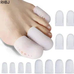 Respirável Toe Protetores Manga, Joanete Almofadas, Almofada Big Toe Guards, Capas de Silicone para Ingrown Toenails, Novo