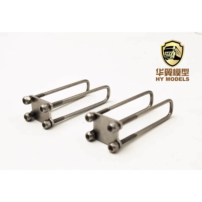 Single Bridge Suspension U Shape Bolt for 1/14 Tamiya RC Truck Scania BENZ VOLVO MAN Diy Parts