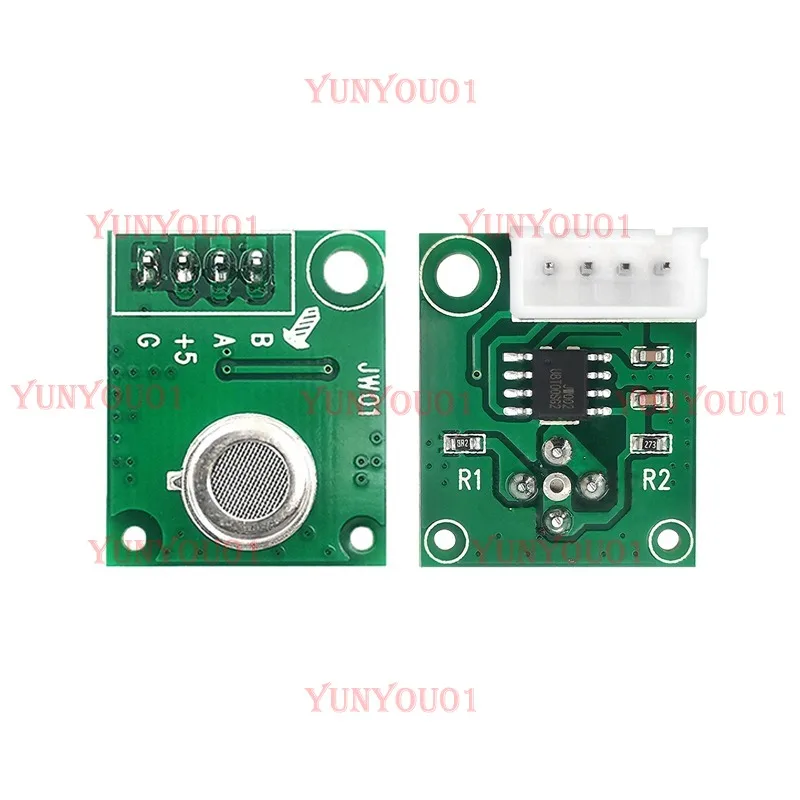 Three in one VOC/CO2/CH2O gas sensor, air quality monitoring module, gas sensing detection module JW01