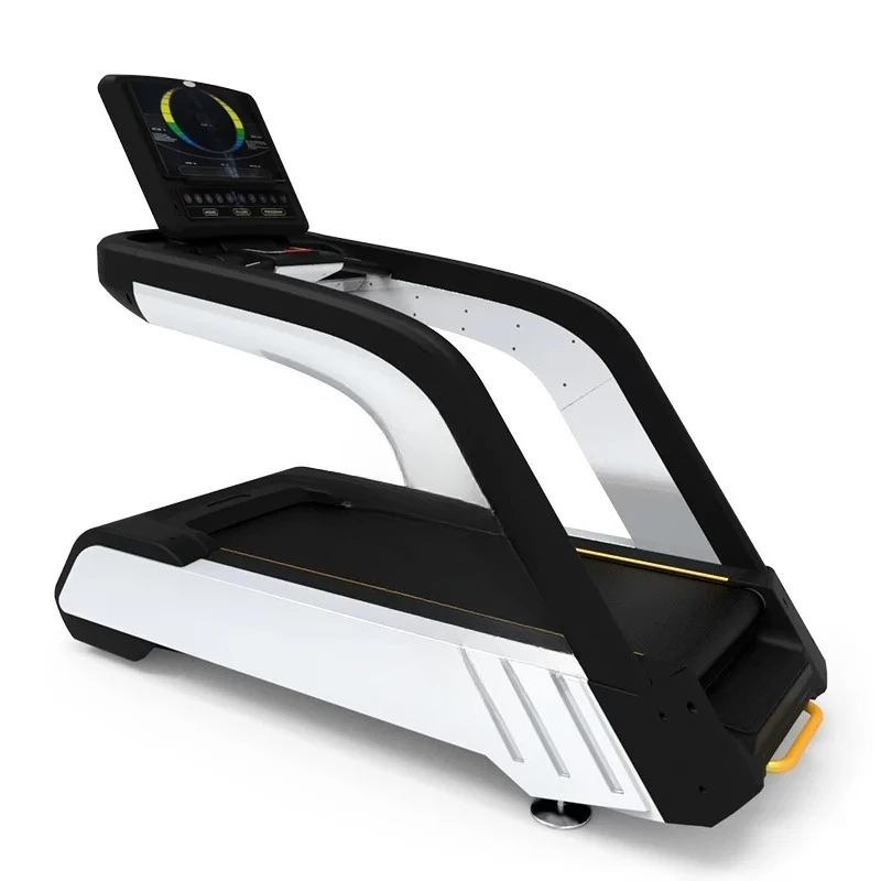 Commercial intelligent treadmill gym widening large treadmill high-end home fitness shock absorption silent treadmill training