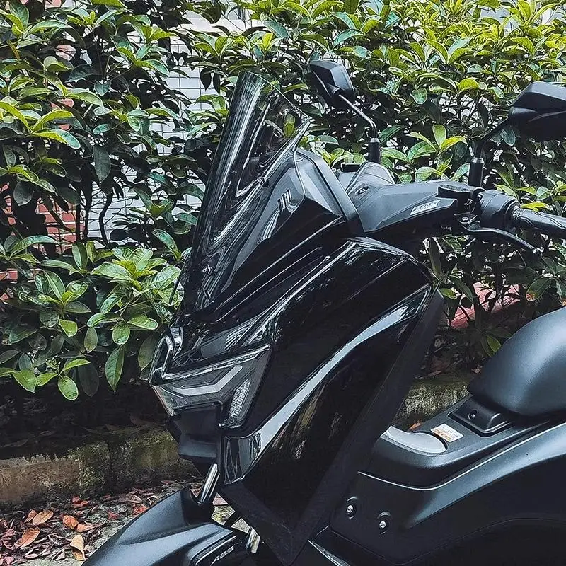 For 2025 YAMAHA NMAX 155 Modified Motorcycle Windshield Racing Front Air Deflector Special Competition Windshield Thickened