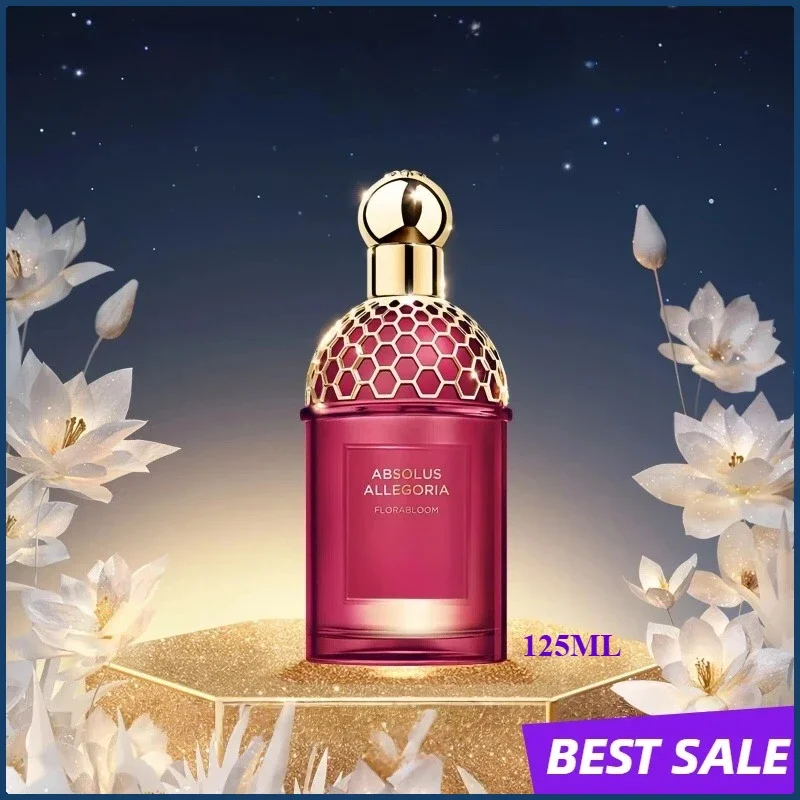 125ml フェロモン香水（男女兼用）、ゲラン ユニセックス コロン、ローズ、サンダルウッド、レザーの香り、長持ちするフローラルの香り