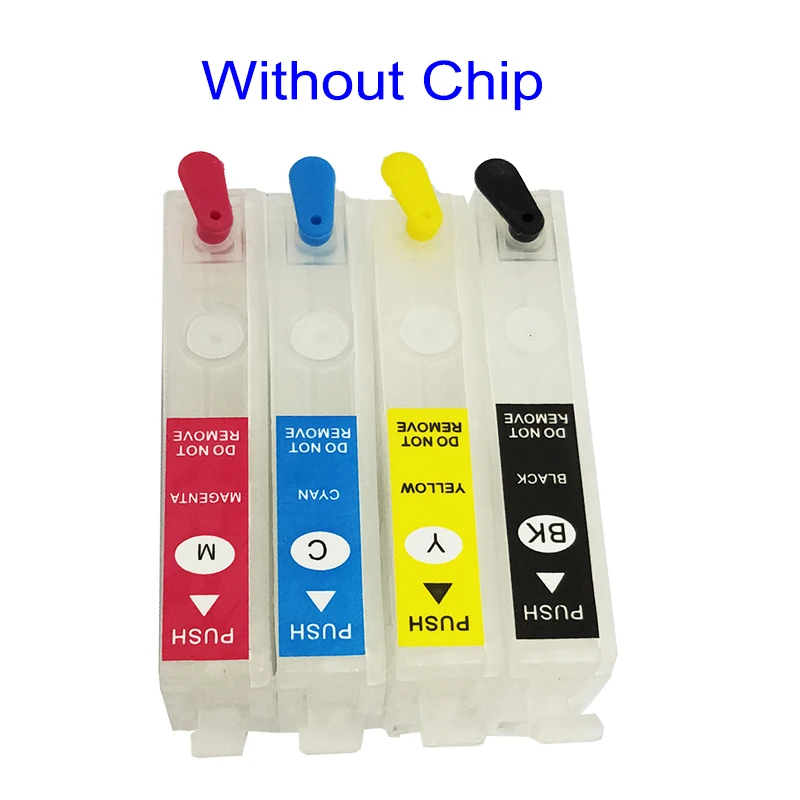 222XL 232XL Refillable Ink Cartridge No Chip For Epson XP4200 XP4205 XP5200 XP2960 Printer