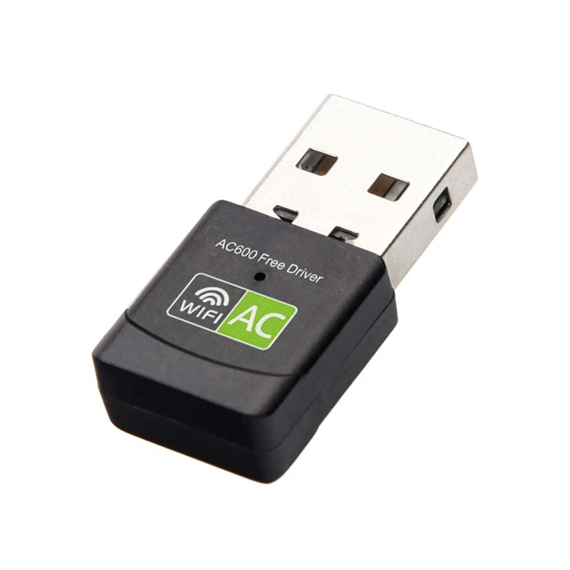 Free Driver USB Wifi Adapter 600Mbps Wifi Adapter Antenna USB Ethernet PC Wi-Fi Adapter Lan Wifi Dongle AC Wifi Receiver