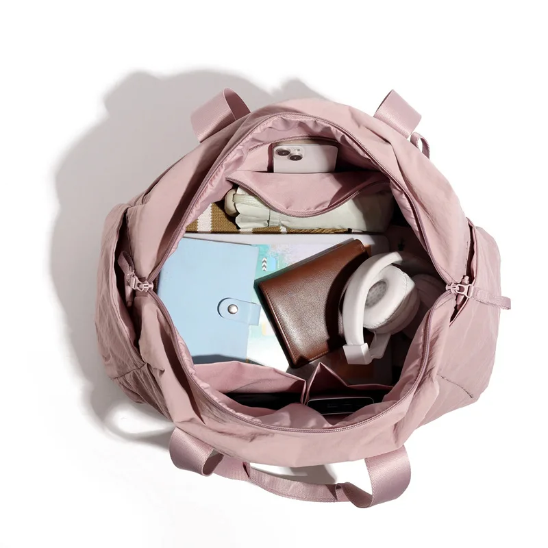 Custom logo For Fitness Bag With Shoe Compartment Men's Hand-held Yoga Luggage Travel Bag Custom Image