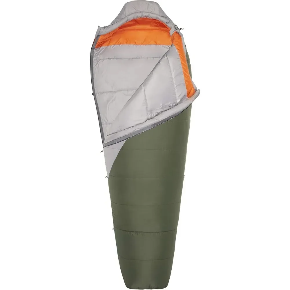 Camping Sleeping Bag for Adults Synthetic Fill40Degree Backpacking Sleeping Bag with Straps,Compact and Lightweight Sleeping Bag