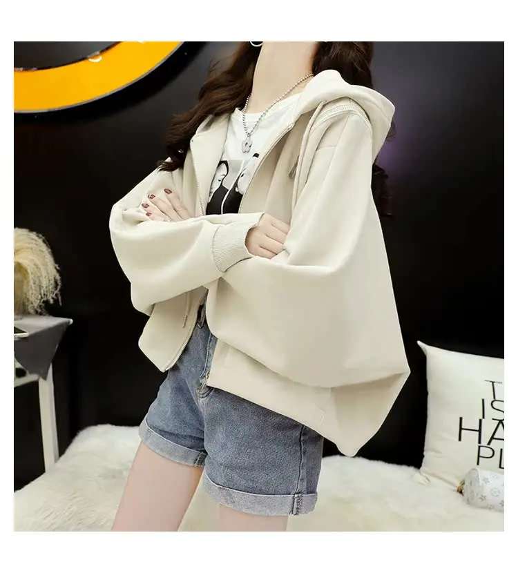 

Хлопковые толстовки с капюшоном, одежда для женщин, утолщенная свободная посадка в полоску, женские поездки на работу, нежная текстура, устойчивая к таблеткам, легкий уход