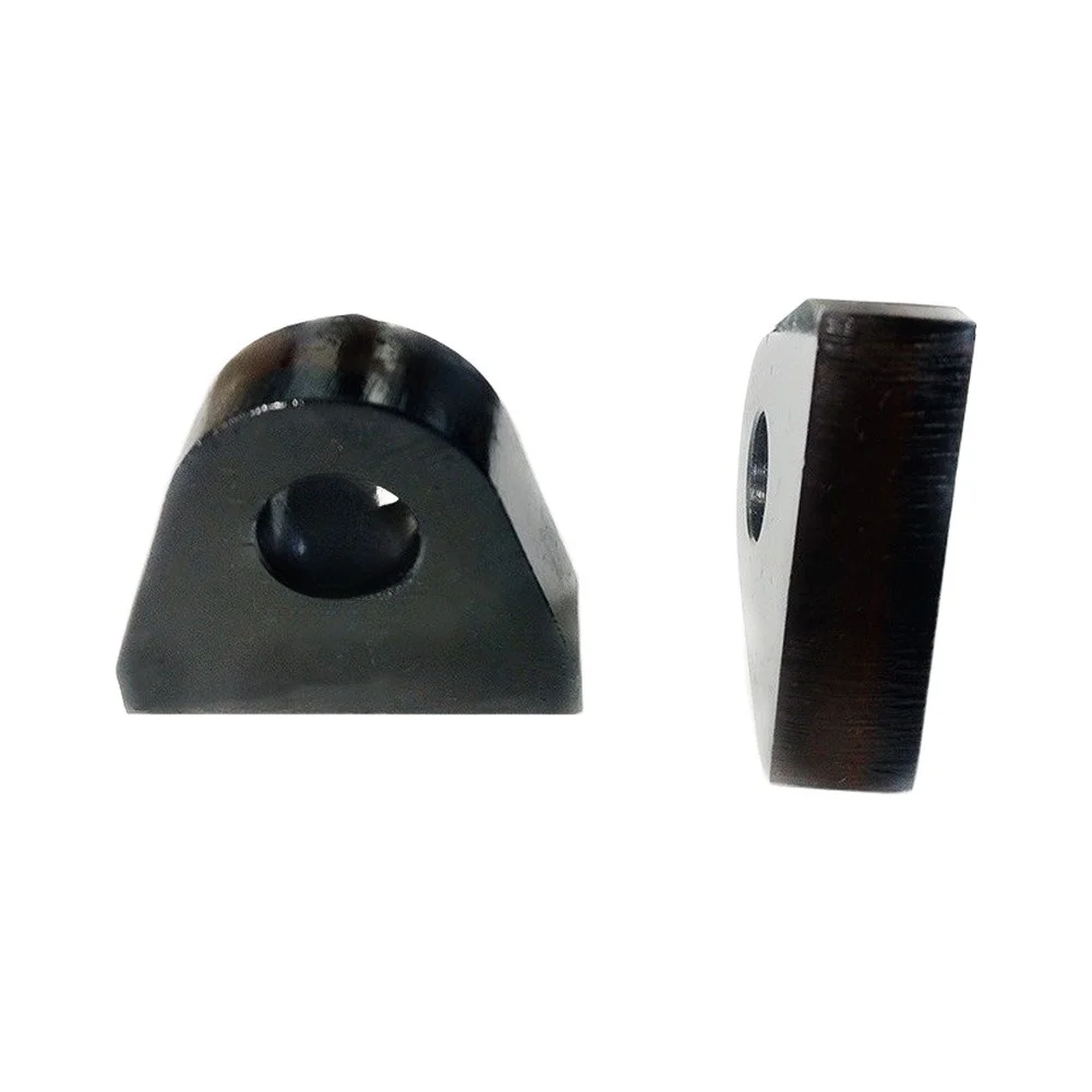 2 Piece Steel Clevis Brackets for Towing For Recovery Use on SUVs For Trucks Trailers Welded Latch for Secure Fit