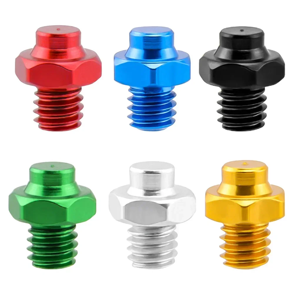 10pcs Bicycle Pedal Bolts Aluminum Alloy MTB Bike M4 Stud Pin Nail Foot Screws Ultra-Light CNC Cycling Parts DROPSHIPPING