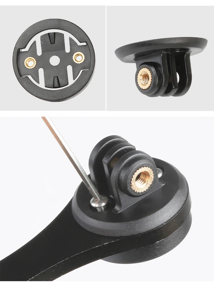 Fahrrad Computer Aluminium Halterung Lenker Multifunktionale Computer Halter Für Wahoo Garmin Bryton MTB Fahrrad GPS Mount Adapter – Detail 8