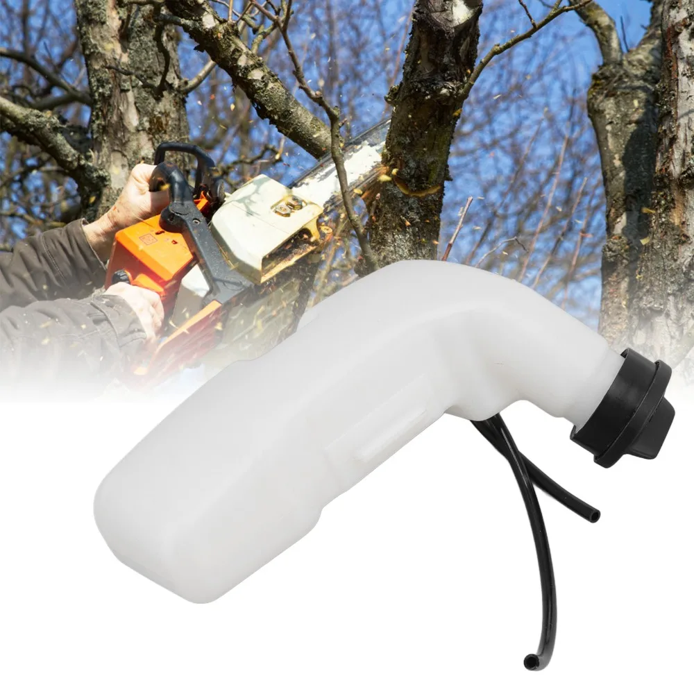 White Gas Fuel Tank PC Compact Trimmer Gas Tank Easy to Install Gas Tank Assembly for FS80 FS80R FS75 FS76 FS74 FS72 FS85