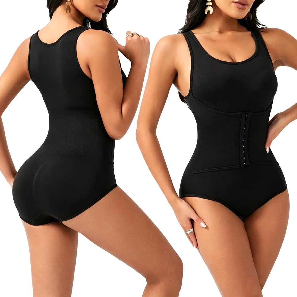 RGGMQQ 1PCS Body Moldeador Reductor para Mujer, Control de Abdomen, Moldeador de Cuerpo Completo, Corsé Entrenador de Cintura, Top sin Mangas