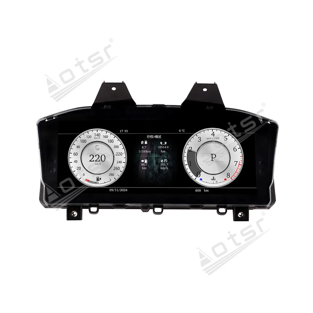 

2026 For Land Rover Discovery 5, 2017-2021, LCD instrument, digital cluster, speedometer, and tachometer in the cockpit LCD