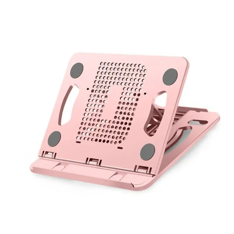 652F Tablets Stand Bracket Desk Adjustable Tablets Bracket Foldable Desktop Laptop