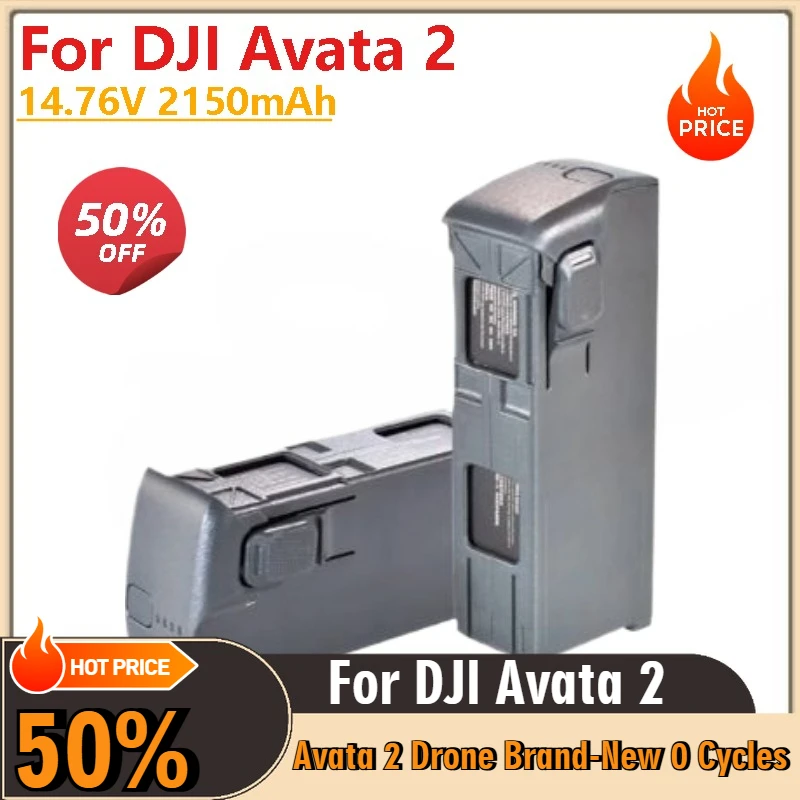 

14.76V 2150mAh Drone Battery for DJI Avata 2 Drone Brand-New, 0 Cycles,High Quality
