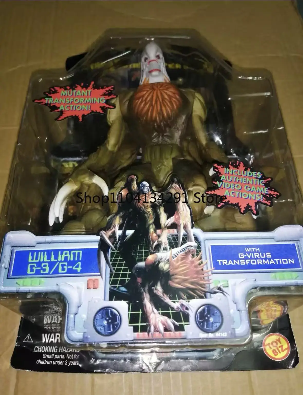 Original Toybiz Resident Evil Leon Claire Tyrant Chris Hank