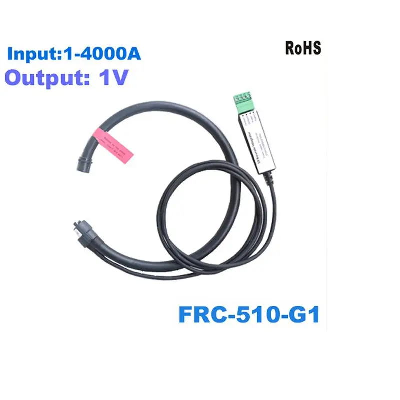 

light flxible ct FRC-510 Input : 1~4000A Output : 400mV Flexible Rogowski Coil with BNC connector