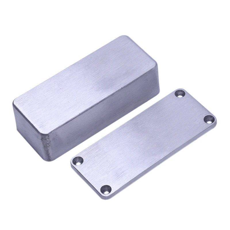 3 Pcs Aluminum Stomp Box Effects 1590A Style Pedal Enclosure For Guitar