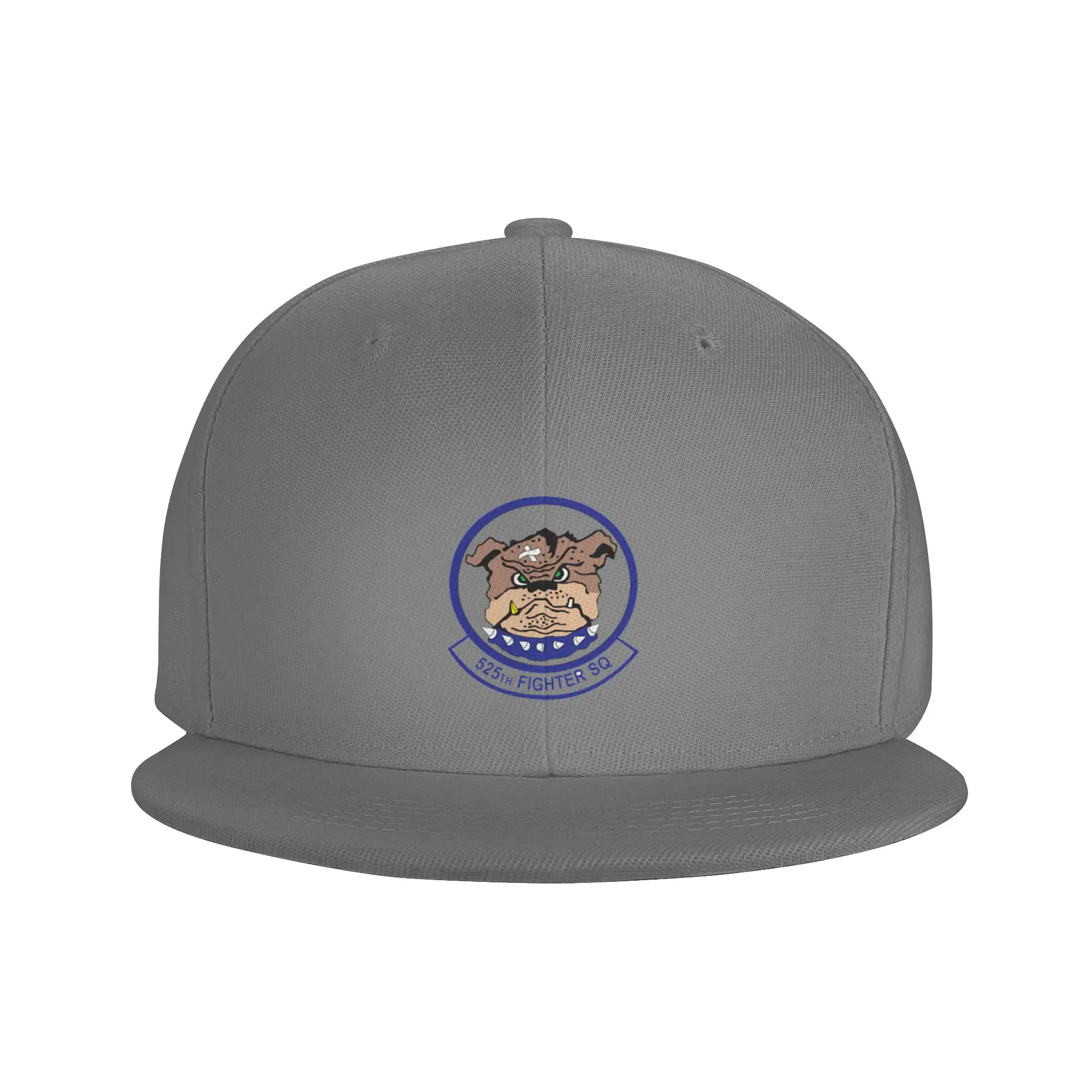 Fashion 525TH FIGHTER SQUADRON Flat Brim Sun Hat  Prevents Head Tightness Visor Hat