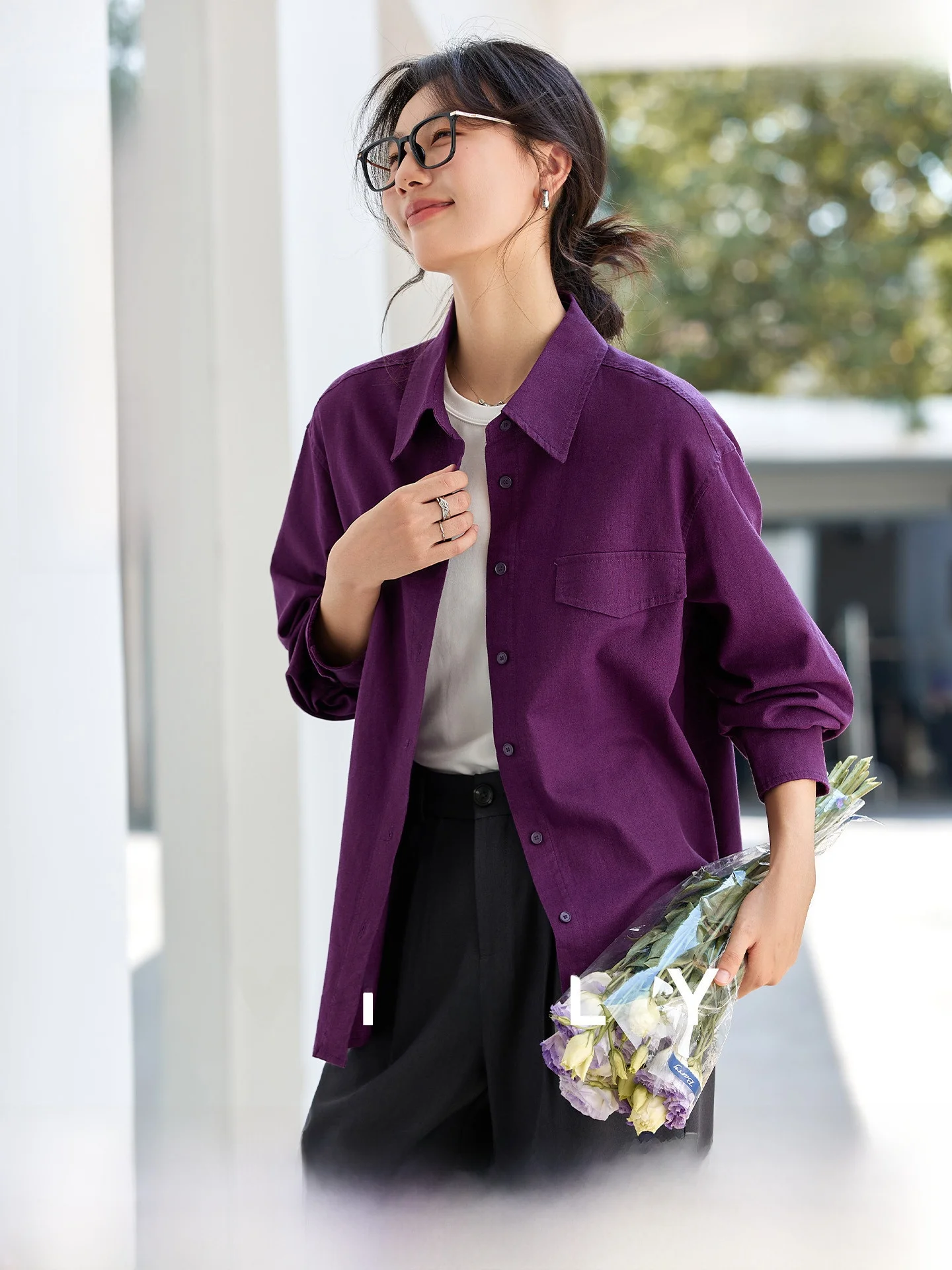 

Women's Cotton Linen Blend irt Collar Design Lace Top Coat Casual Sle Long Sve Loose Fit Daily Wear Autumn New Arrival