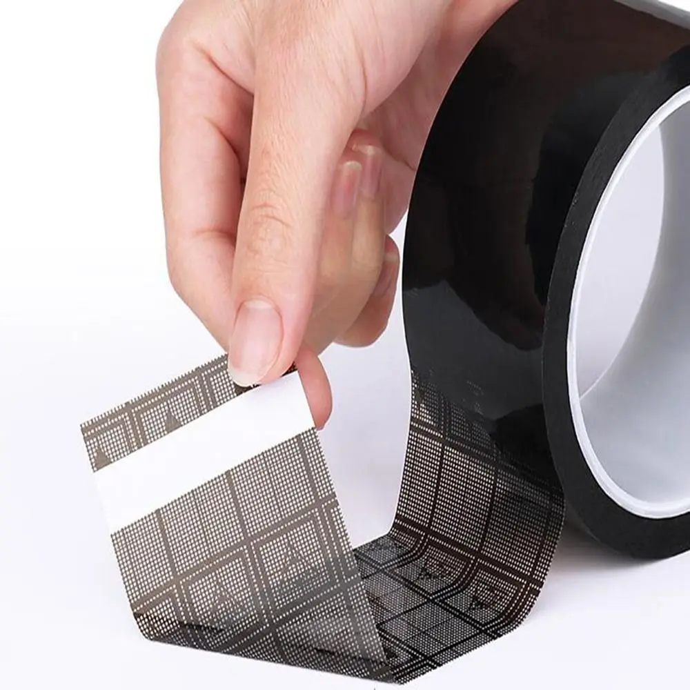 1Roll 36m Anti-Static Tape High Viscosity ESD Tape Black Film Waterproof Electrical Sticker for Circuit Board Home Hardware