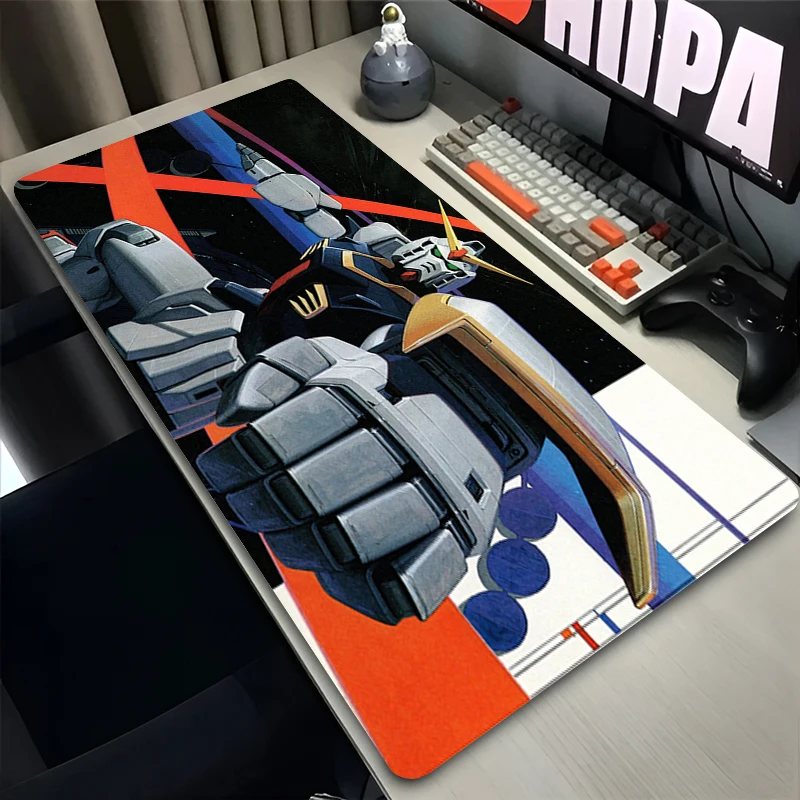 Alfombrilla de ratón para videojuegos, alfombrilla para teclado de ordenador, alfombrilla de escritorio duradera para videojuegos, alfombrilla de ratón de anime Mechanical Warrior G-gundam M-mk II
