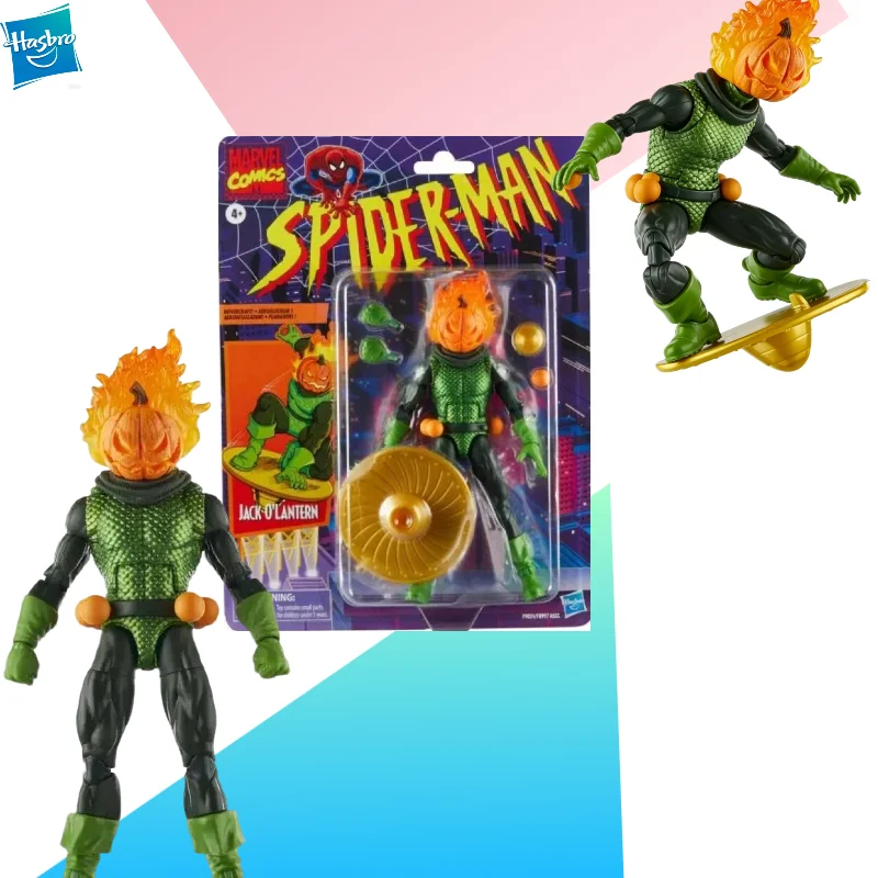 

В НАЛИЧИИ: Оригинальная коллекционная фигурка Hasbro Marvel Legends Jack O'Lantern, модель для подарка или украшения.