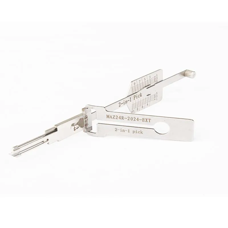 

Новое поступление, оригинальный Lishi MAZ24R-2024-EXT 2-в-1 PICK для отправки автомобиля, набор восьмеричных инструментов