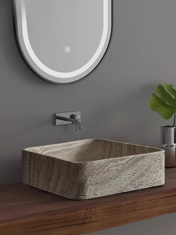 

Washbasin high-end washbasin square creative art washbasin