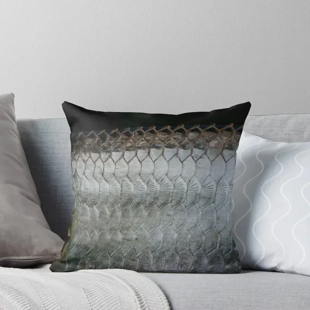 

Tarpon Scales Throw Pillow Decorative Cushions Sofa Decorative Covers Christmas Pillows christmas cushions covers pillow
