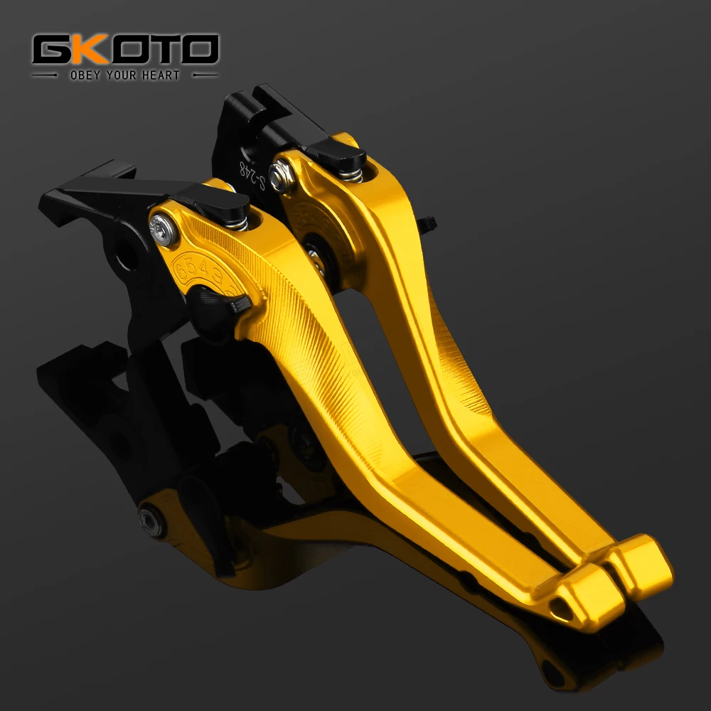 For Suzuki GSR750 GSX-S750 2011-2021 GSX S950 GSX-S950 2021 2022 Motorcycle CNC Adjustable Short Brake Clutch Levers Accessories