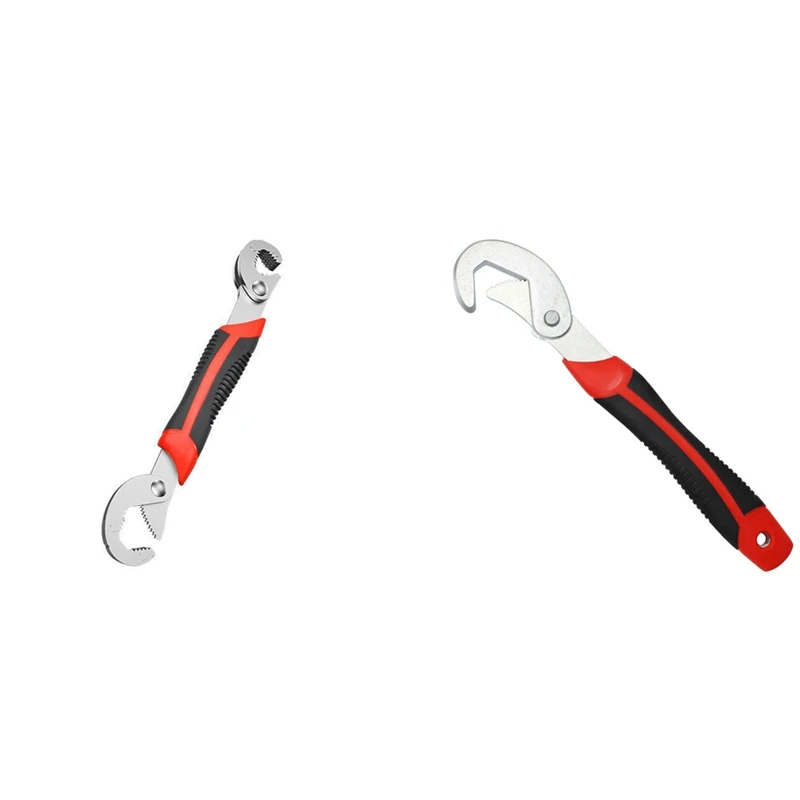 1 Piece S Universal Wrench Multifunctional Adjustable Pipe Wrench Industrial Hardware Tool Hook Type