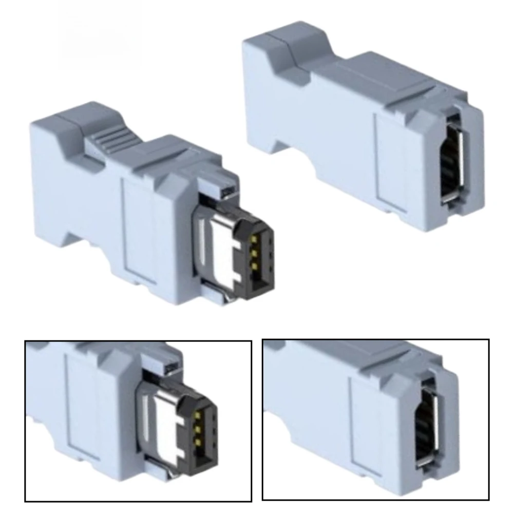 Waterproof Cable Connector IP67 Sealed Dustproof Joint for Industrial Applications Automotive Telecom ABS 4.5CM White
