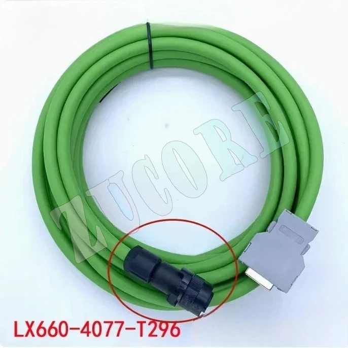 

LX660-4077-T296/L16R03 (Length=15Meters) Straight Servo Cable New High Quality Replacement