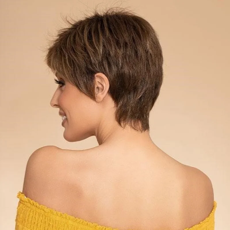 Women's short straight wig