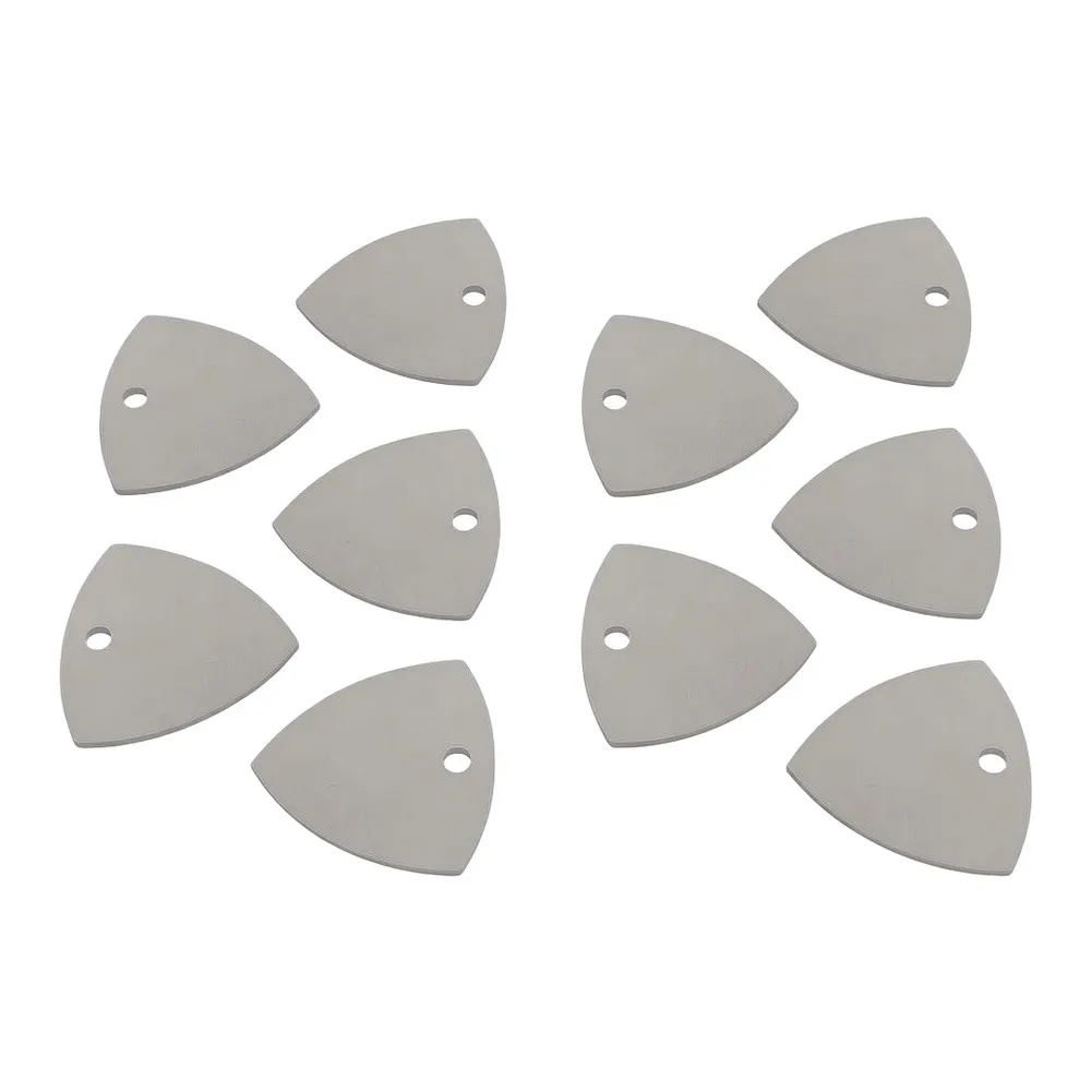 10Pcs Stainless Steel Metal Opening Picks Thin Pry Tool For Mobile Phone Tablet Screen Repair Tools Metal Guitar Picks